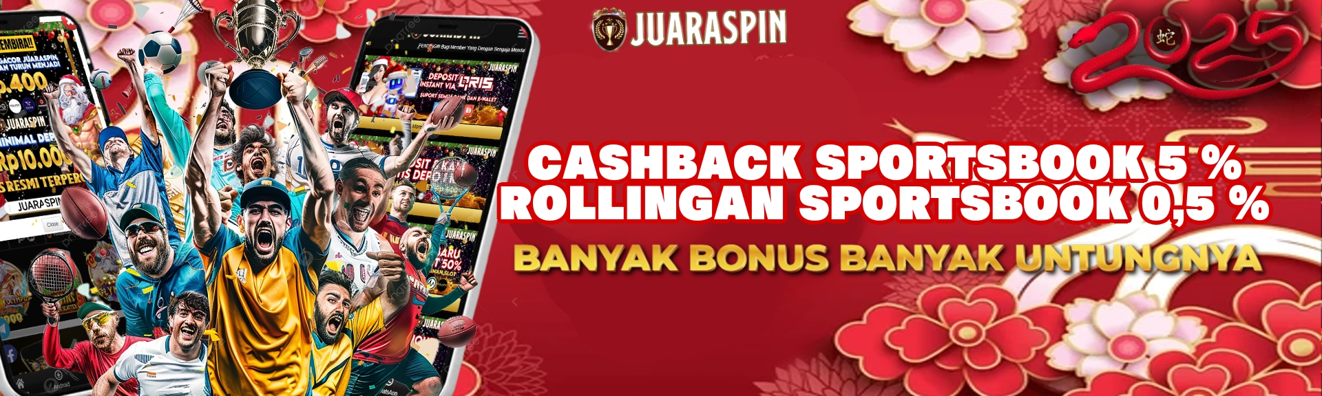 Cashback 5% dan Rolingan 0.5% buat taruhan sportbook makin untung.